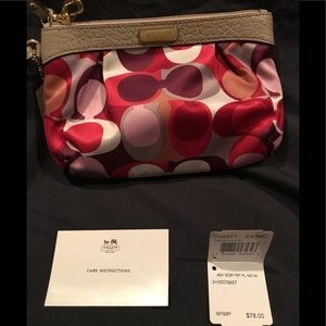 Coach Signature C wristlet